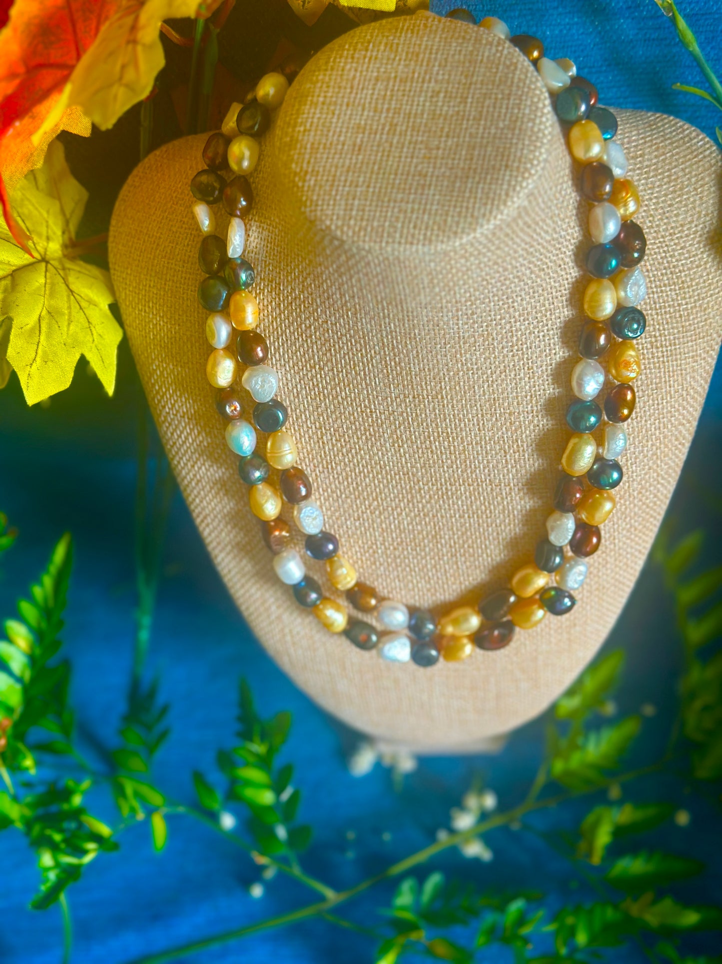 Two-Layer Freshwater Pearl Necklace