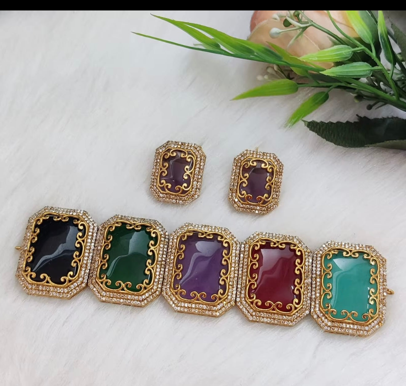 Premium Quality Beautiful Choker Necklace Set