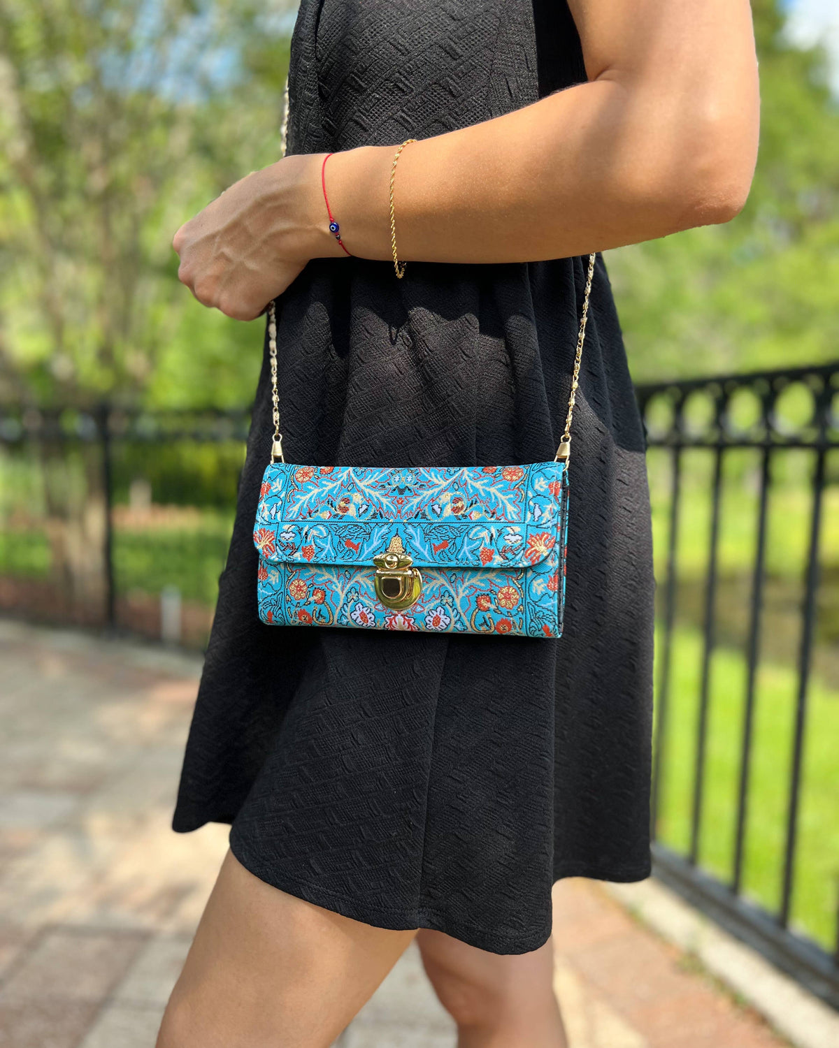 Rug Design Crossbody Bag, Handmade Small Bag for Women