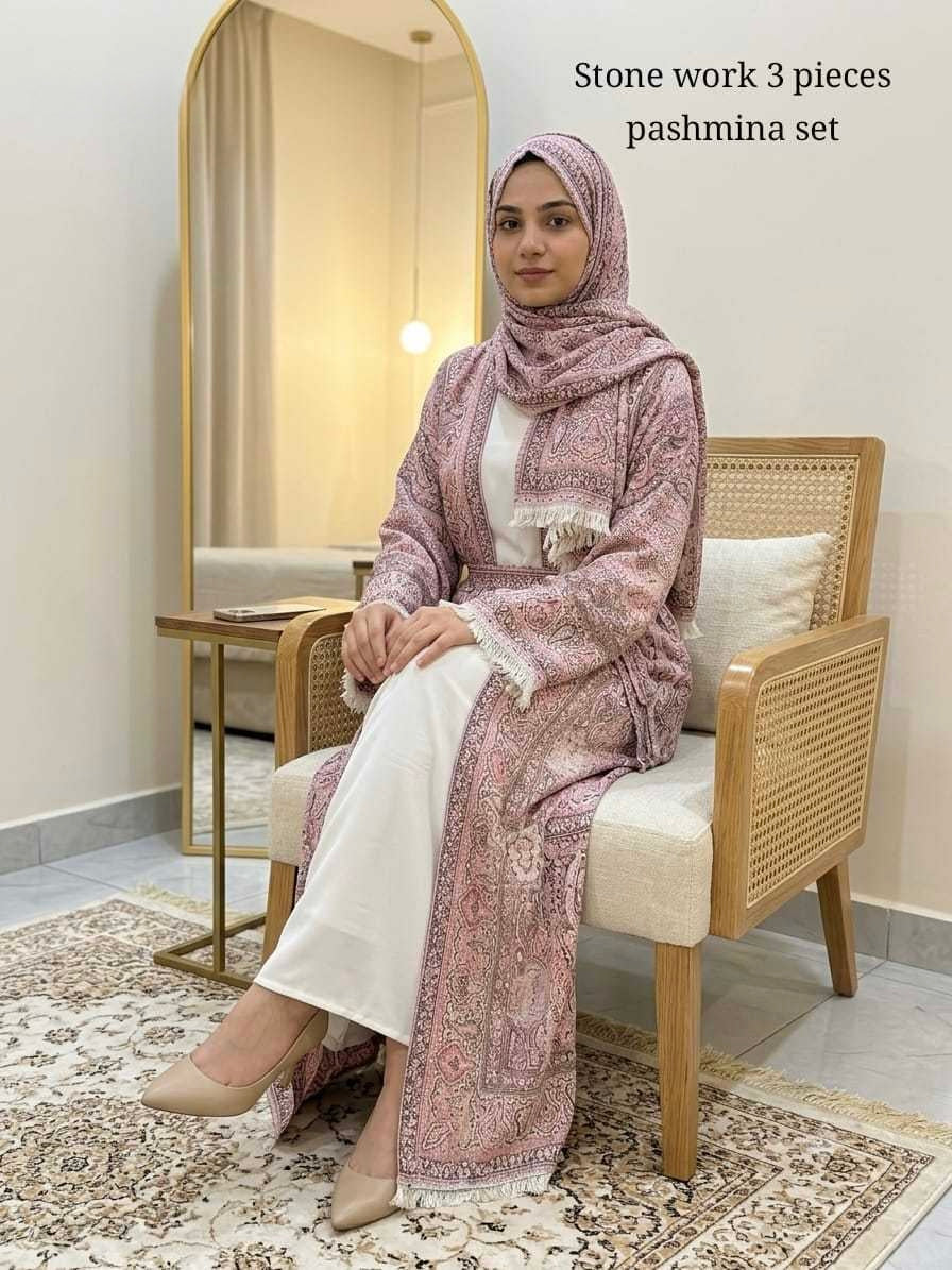 Pure
Pashmina Abaya