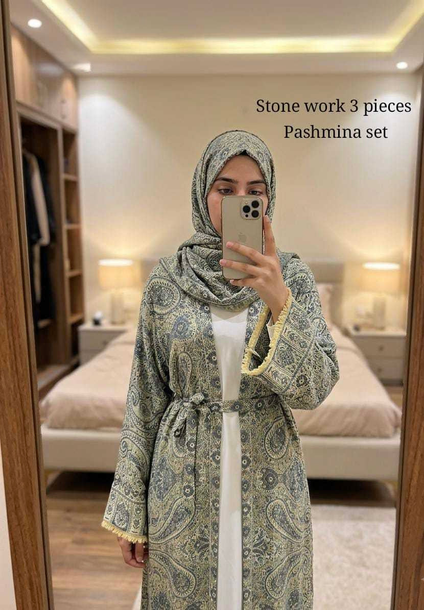 Pure
Pashmina Abaya
