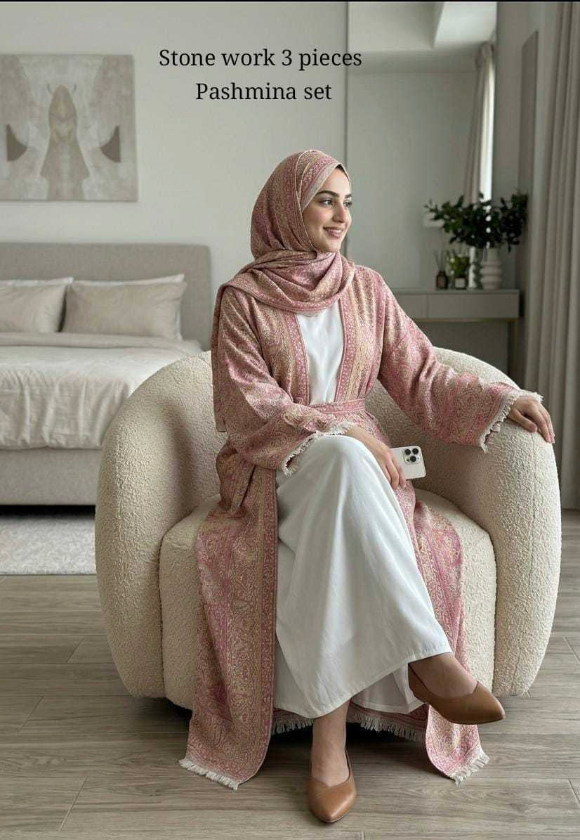 Pure
Pashmina Abaya