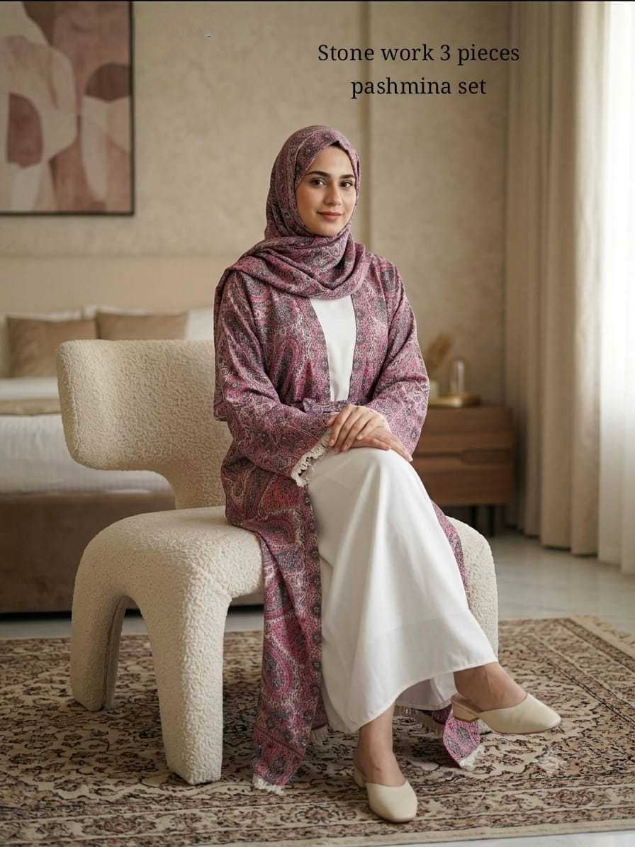 Pure
Pashmina Abaya