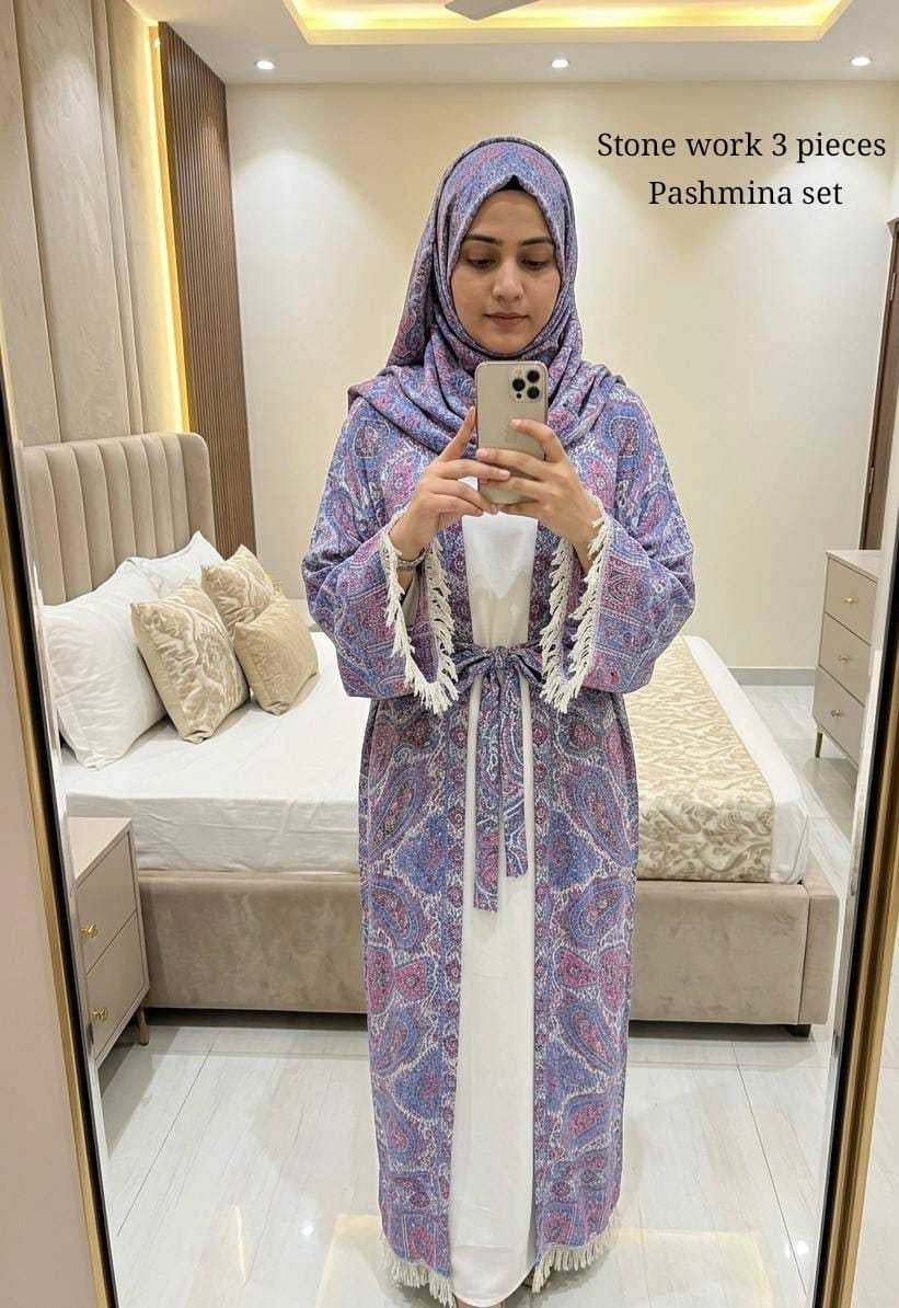 Pure
Pashmina Abaya