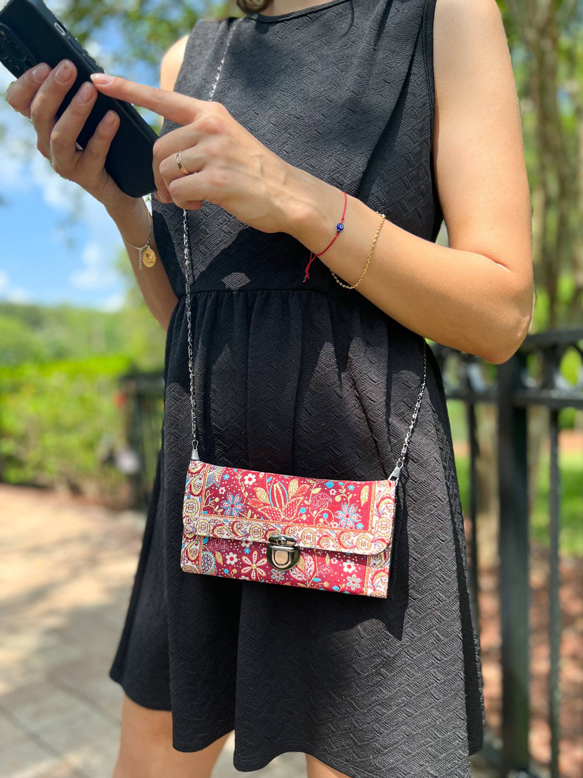 Cute Crossbody Bag for Women, Handmade Small Bag, Vegan Smal