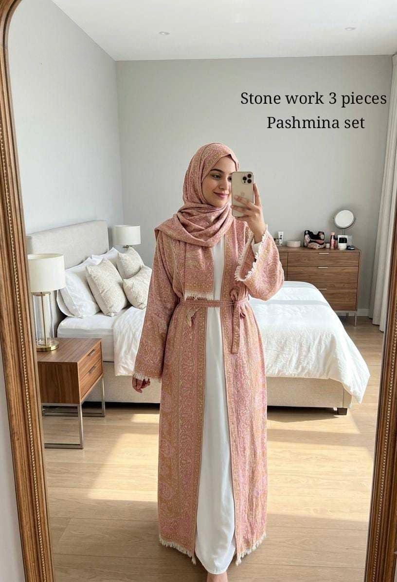 Pure
Pashmina Abaya