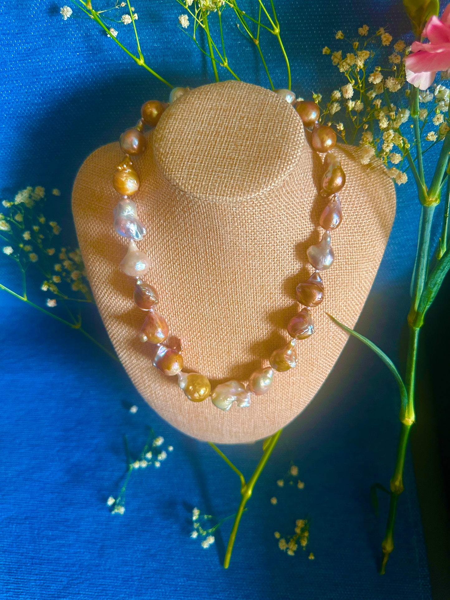 Natural Elegance – 21–23mm natural pearl