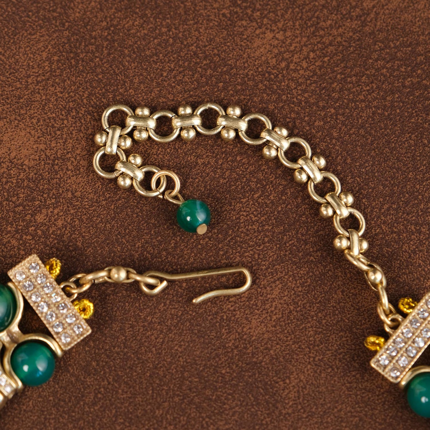 Vintage-Inspired Turquoise and Amber Pendant Necklace