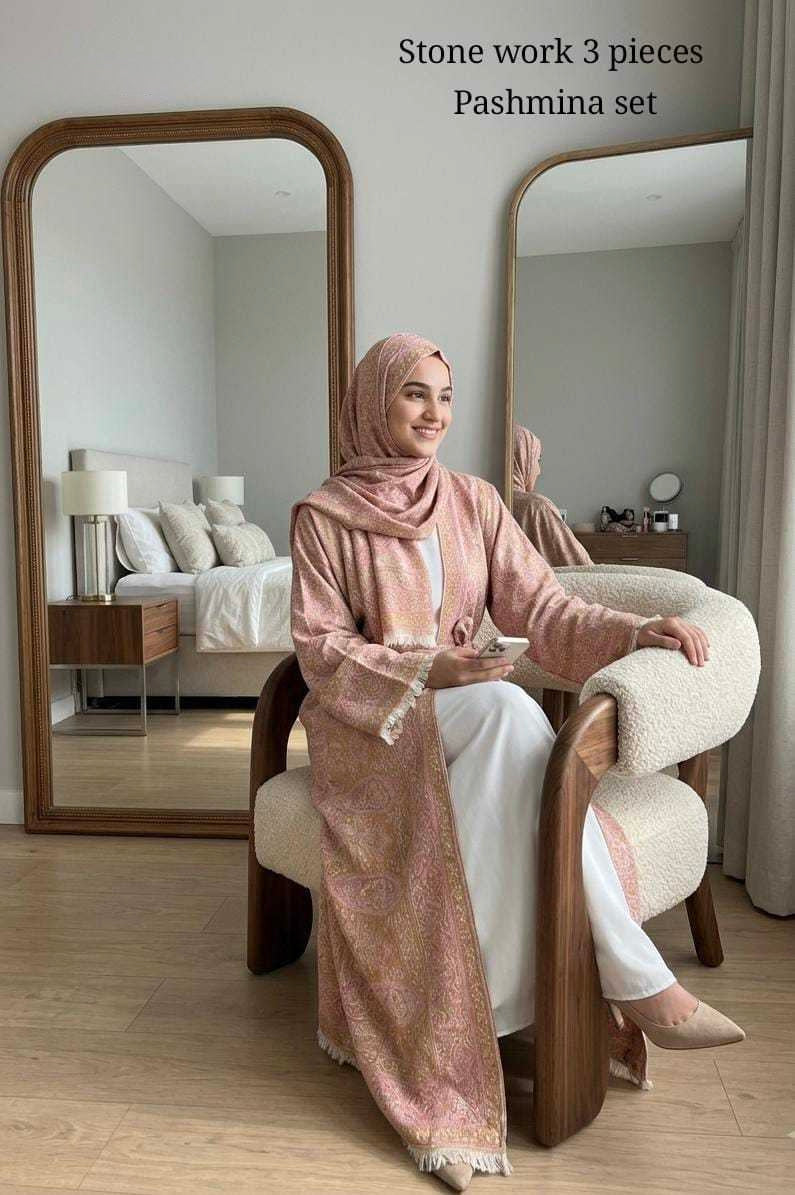 Pure
Pashmina Abaya