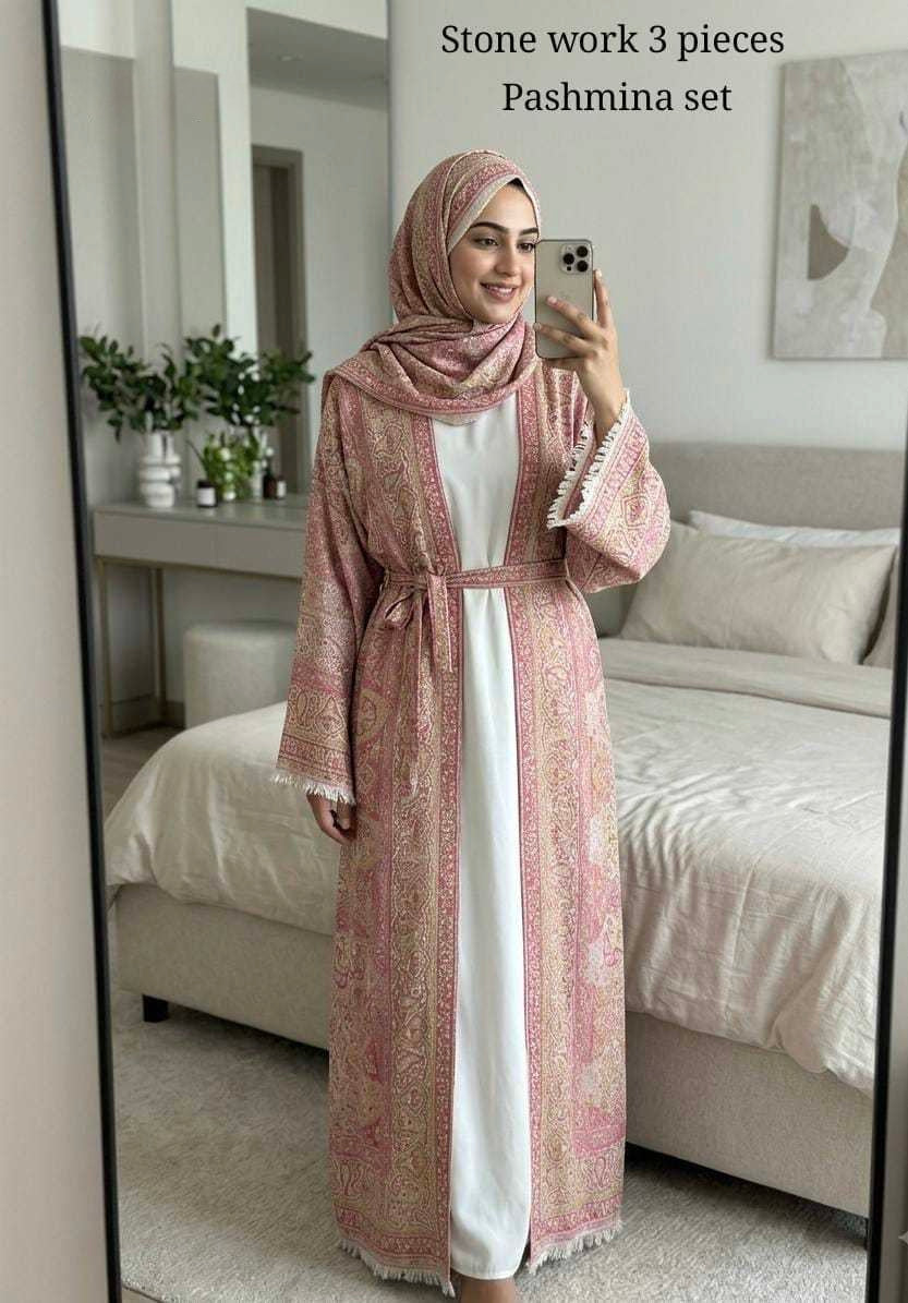 Pure
Pashmina Abaya