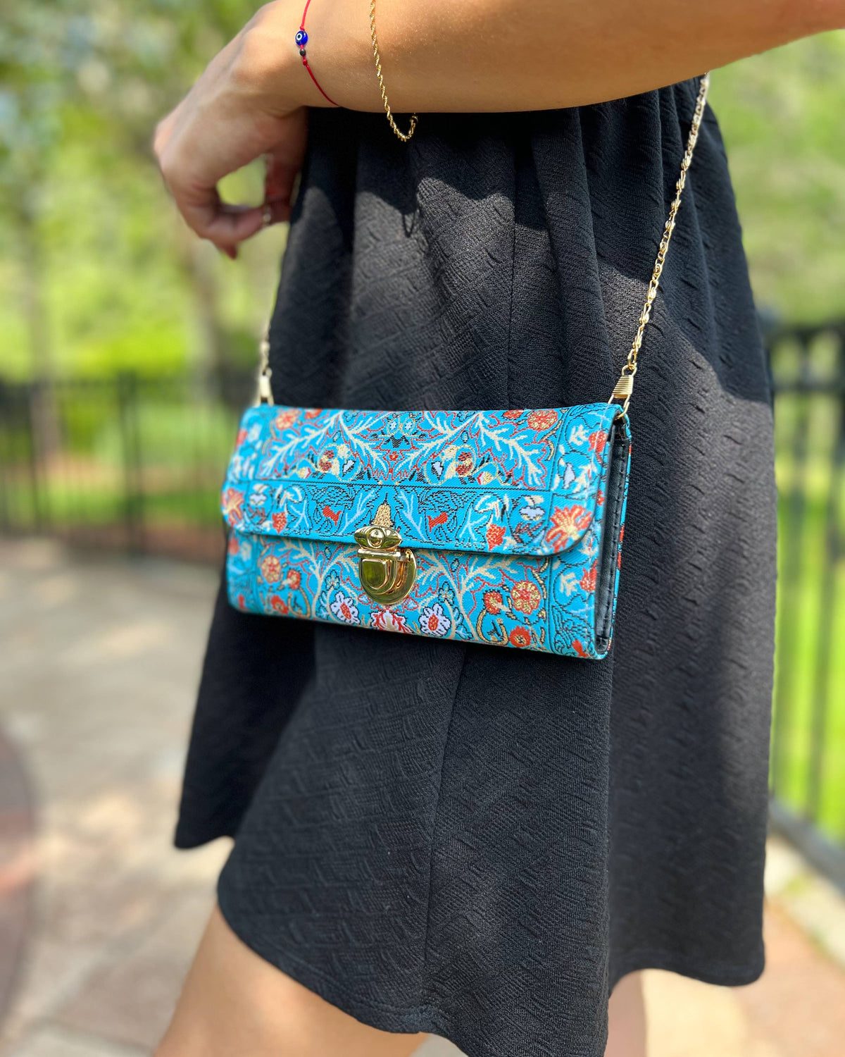 Rug Design Crossbody Bag, Handmade Small Bag for Women