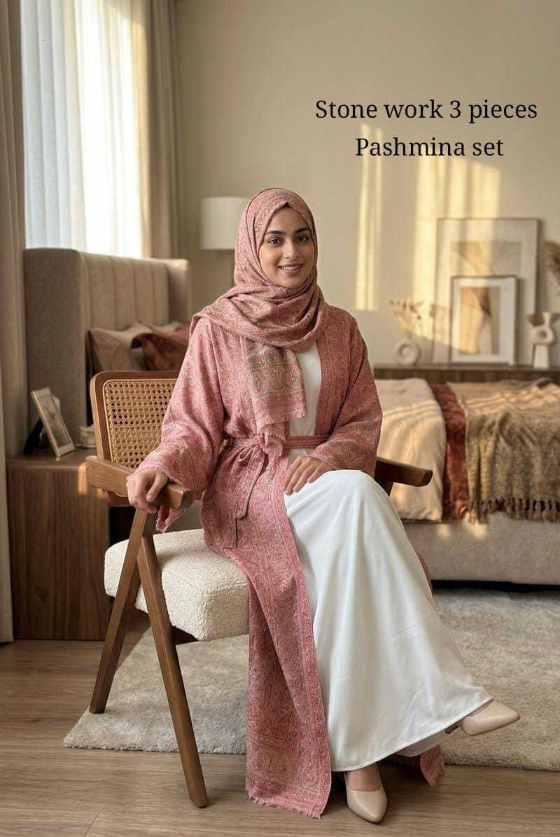 Pure
Pashmina Abaya