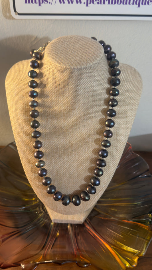 Peacock Freshwater Raw Pearls