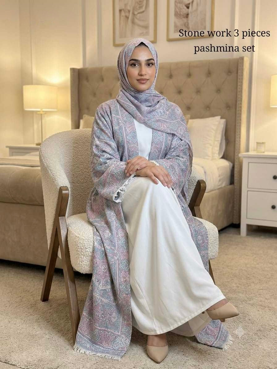 Pure
Pashmina Abaya