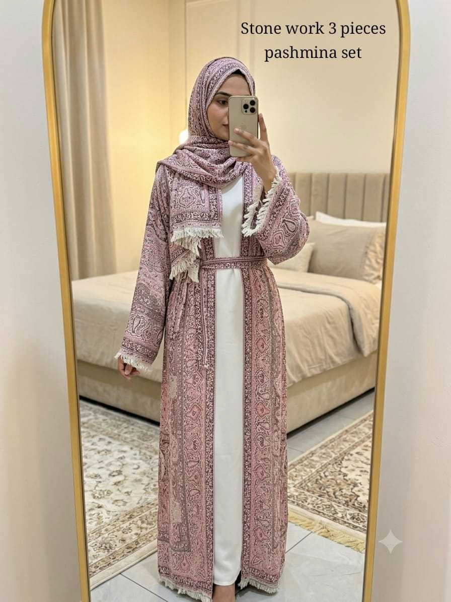 Pure
Pashmina Abaya