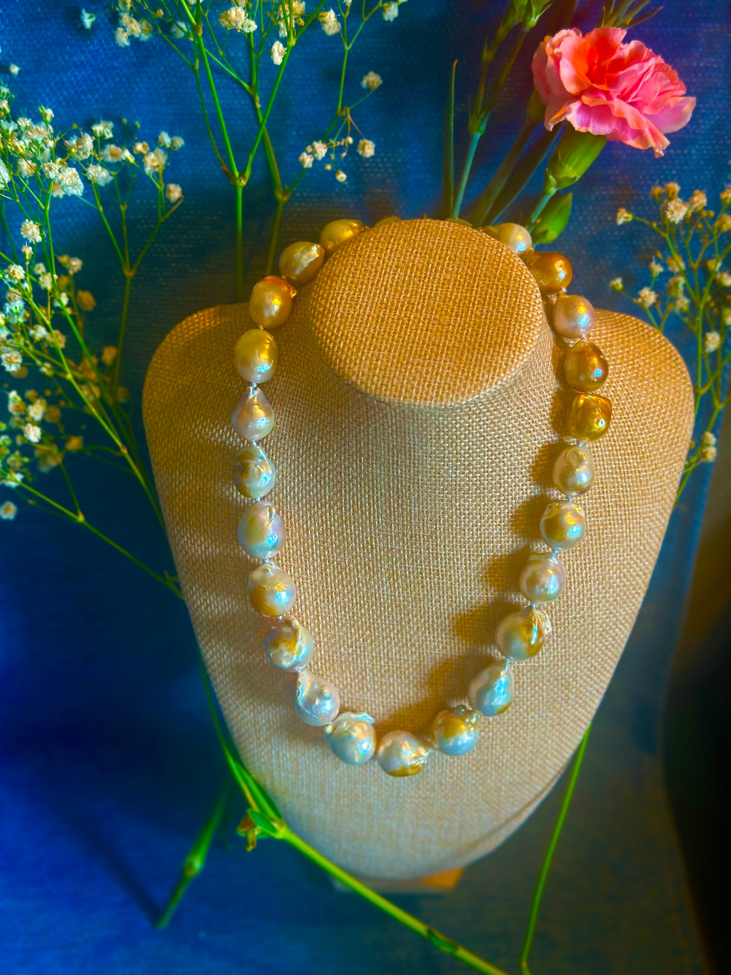 Natural Elegance – 21–23mm natural pearl