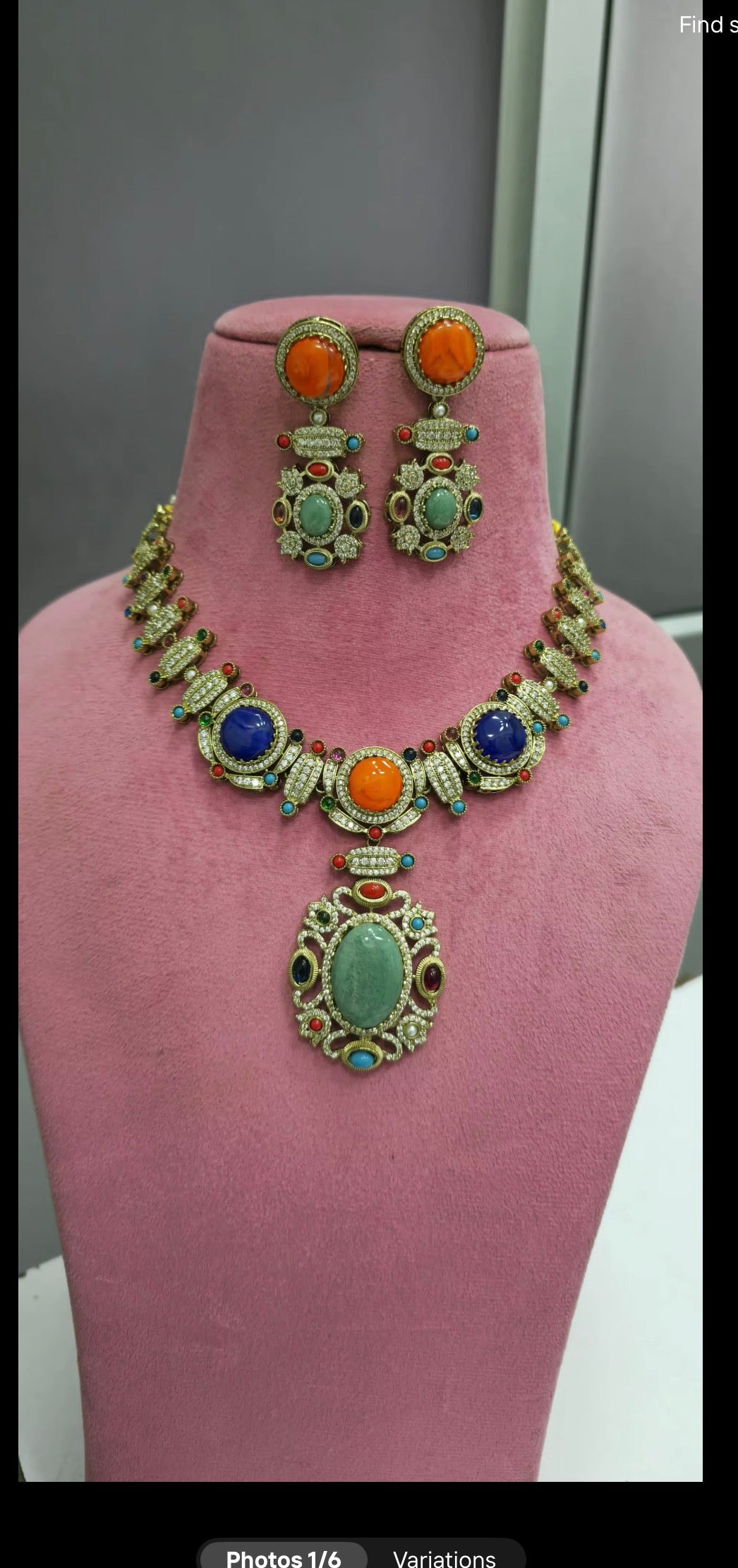 Premium Quality Sabyasachi-Inspired Necklace Set

Beautiful Unique Design | Perfect for Party Wear