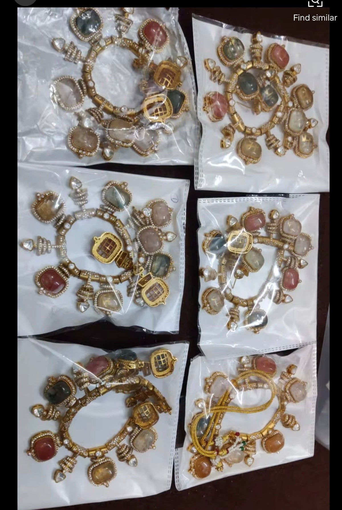 Premium Quality Necklace With Beautiful Earrings Unique Latest Design designer Inspired Set Perfect For Wedding,
Party Wear